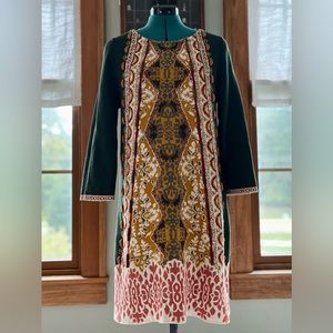 Knitted & Knotted I Anthro I Lanka Tunic Dress